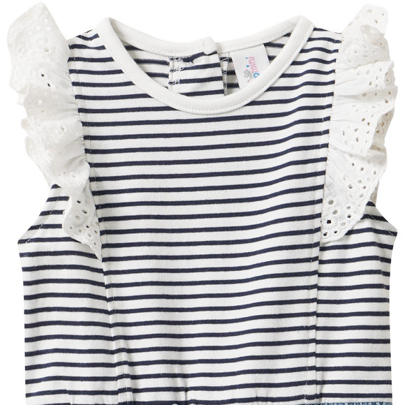 Newborn Overall im Material-Mix