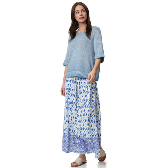 Damen Strickpullover mit Perlstrick