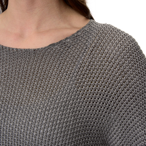 Damen Strickpullover mit Perlstrick