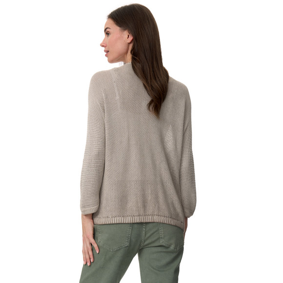 Damen Strickjacke mit Perlstrick