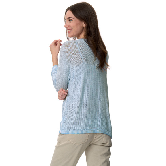 Damen Strickjacke mit Perlstrick