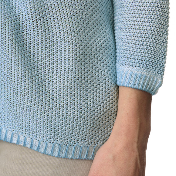 Damen Strickjacke mit Perlstrick