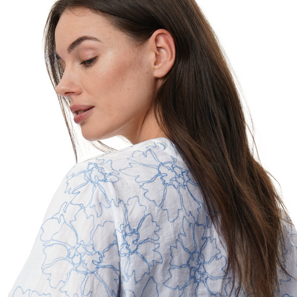 Damen Bluse mit Stickerei