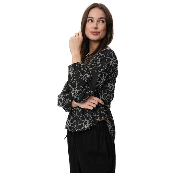 Damen Bluse mit Stickerei