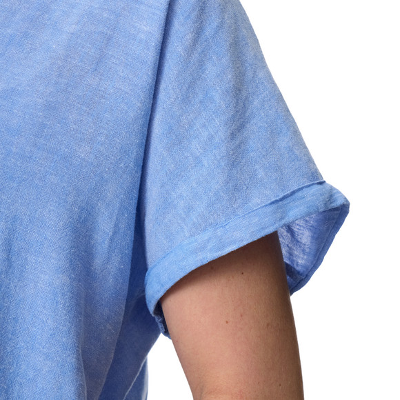 Linnen damesblouse met knopen