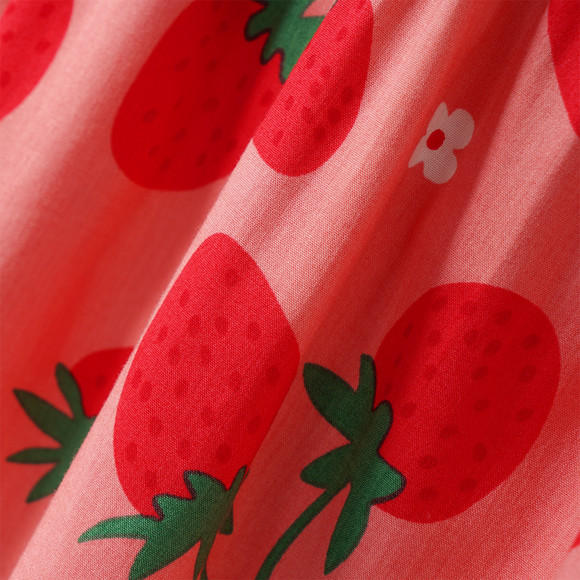 Mädchen Kleid mit Allover-Print