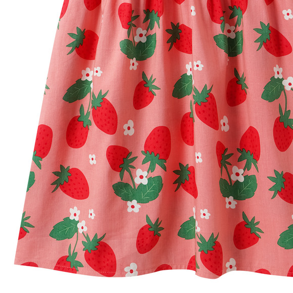 Mädchen Kleid mit Allover-Print