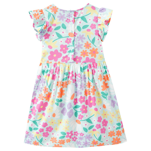 Mädchen Kleid mit Allover-Print