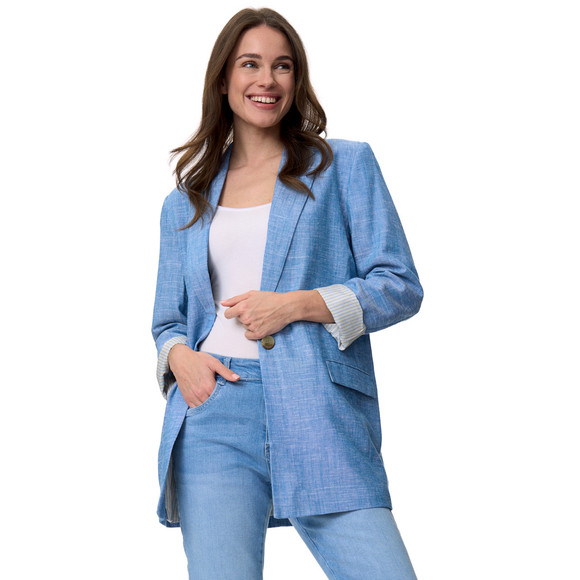 Damen Blazer mit Reverskragen