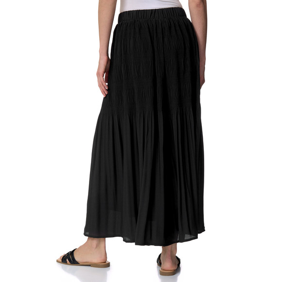 Damen Plissee-Hose mit weitem Bein