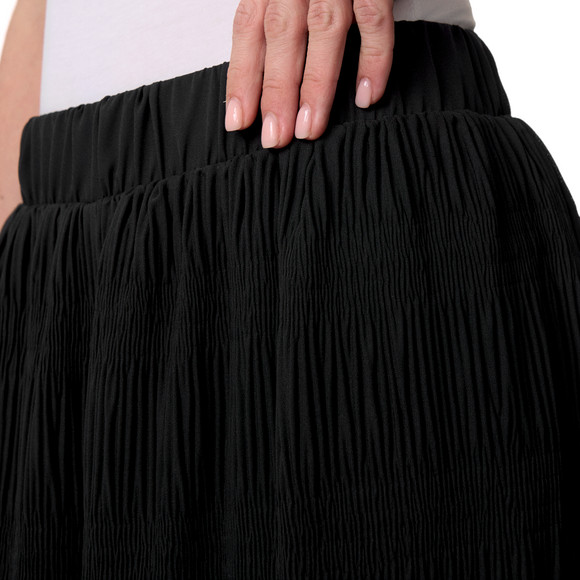 Damen Plissee-Hose mit weitem Bein