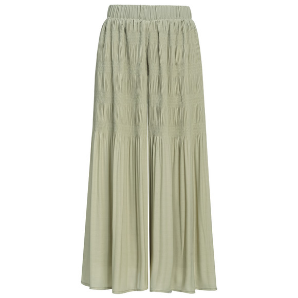 Damen Plissee-Hose mit weitem Bein
