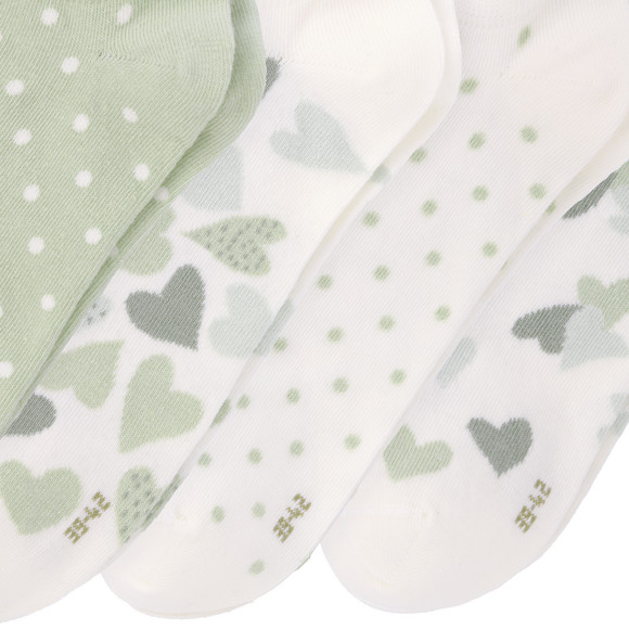 4 Paar Damen Sneaker-Socken im Set