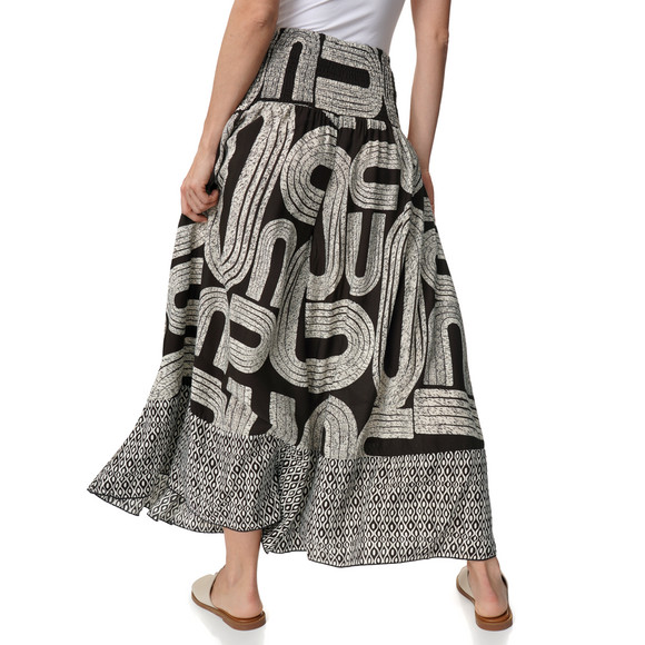 Damen Hose mit Smokbund