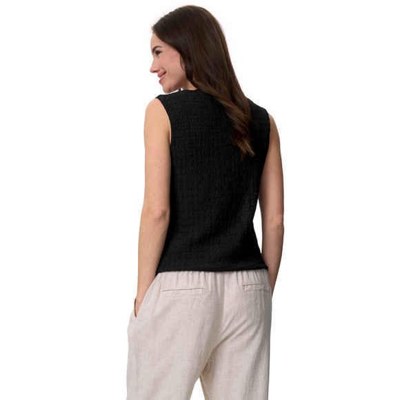 Damen Top mit Knopfleiste