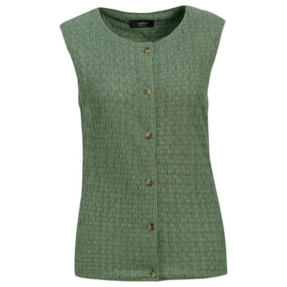 Damen Top mit Knopfleiste