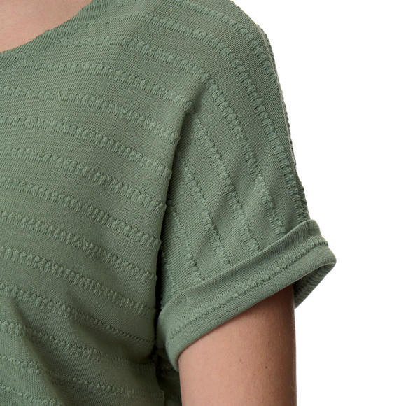 Damen T-Shirt aus strukturiertem Material