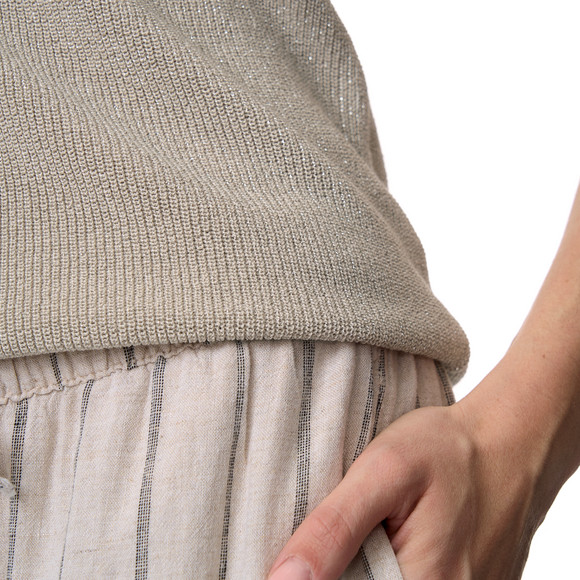 Damen Top mit Effektgarn