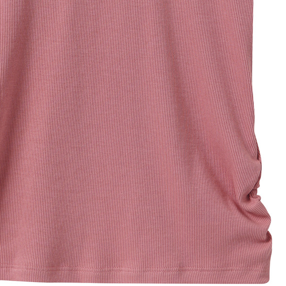 Mädchen T-Shirt mit Rippstruktur