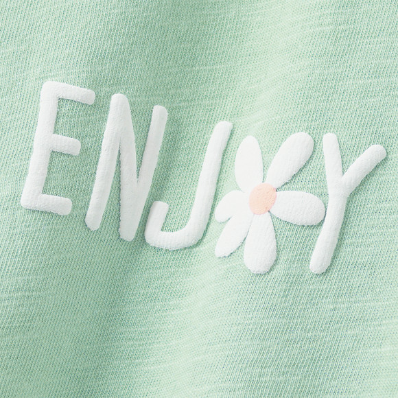 Mädchen T-Shirt mit Knotendetail