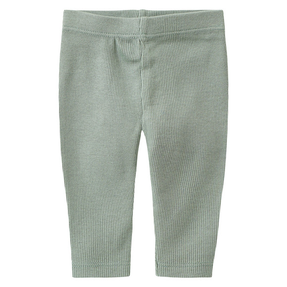 2 Newborn Leggings mit Rippstruktur