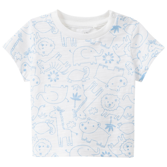 Newborn Set mit Latzshorts und T-Shirt