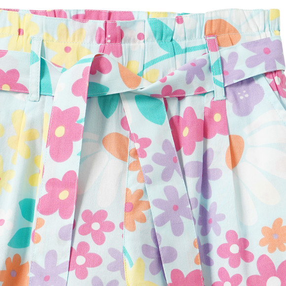 Mädchen Shorts mit buntem Allover-Print