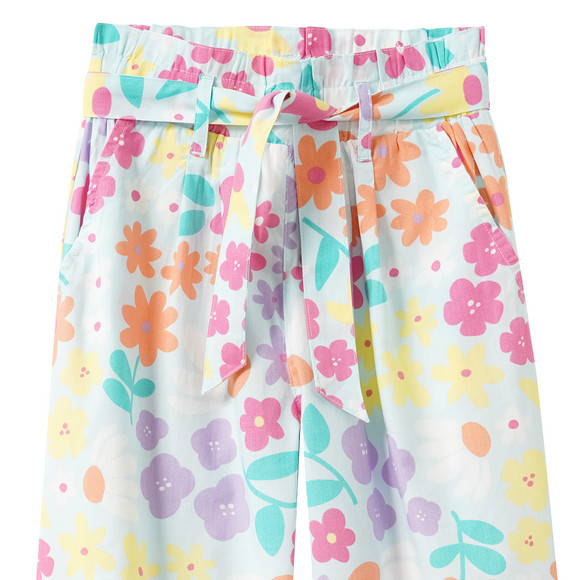 Mädchen Hose mit buntem Allover-Print