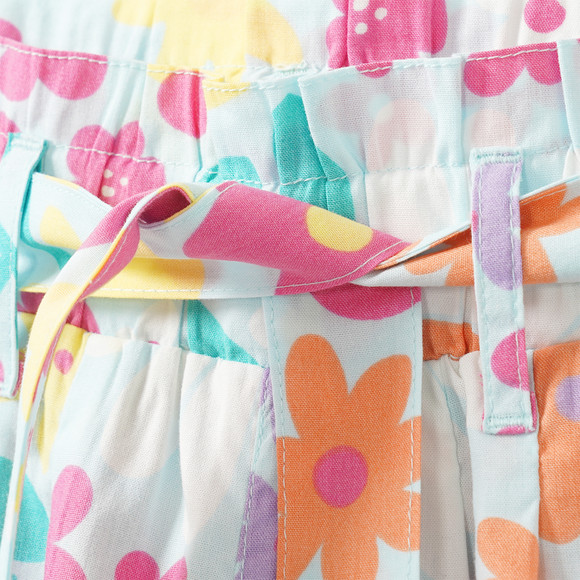 Mädchen Hose mit buntem Allover-Print