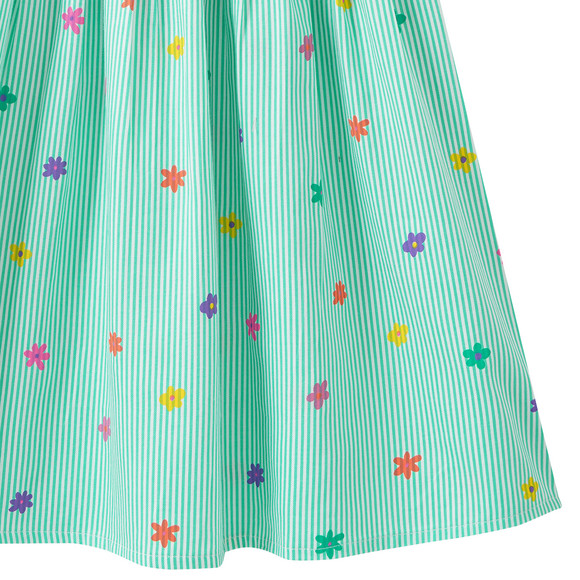 Mädchen Kleid mit Blumen-Print