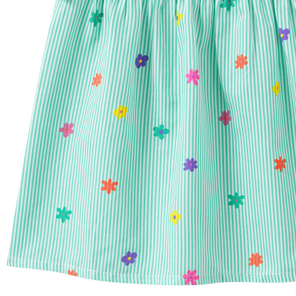 Mädchen Bluse mit Blumen-Print