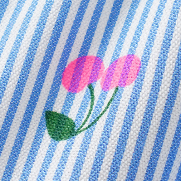 Mädchen Shorts mit Kirschen-Print