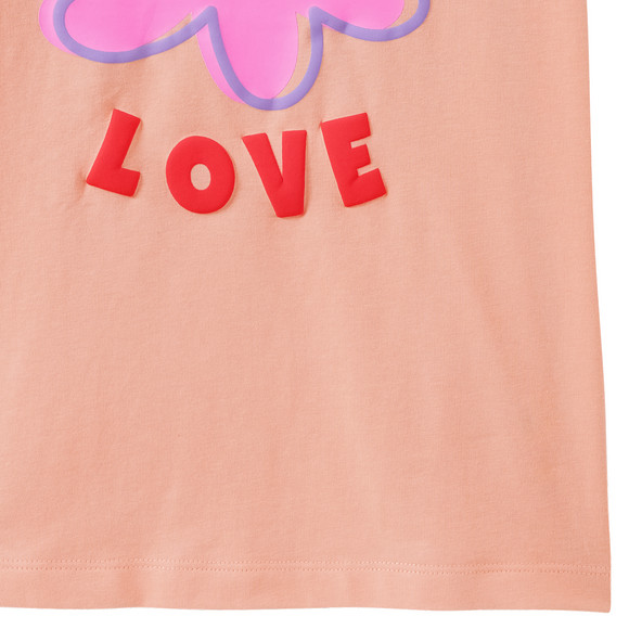 Mädchen T-Shirt mit Front-Print