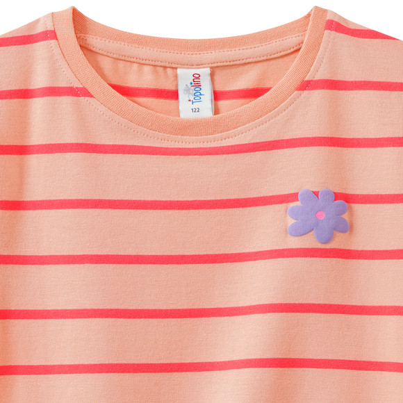 Mädchen T-Shirt mit Streifen