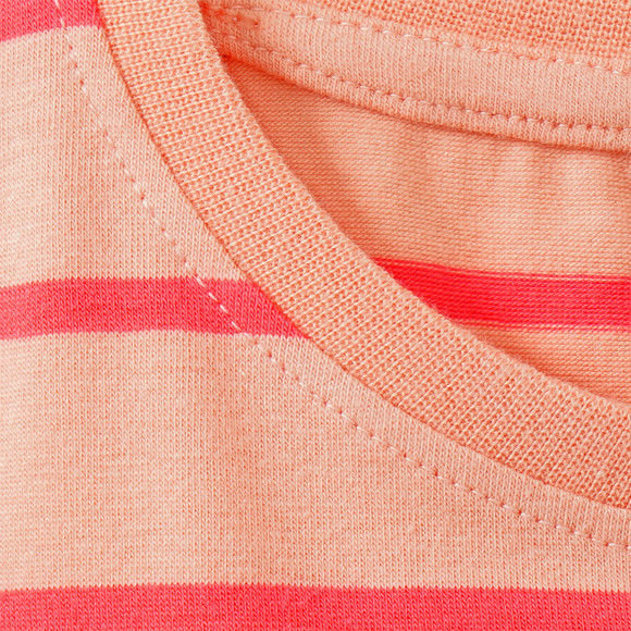 Mädchen T-Shirt mit Streifen