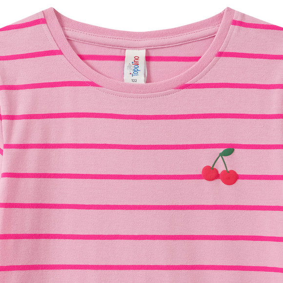 Mädchen T-Shirt mit Streifen