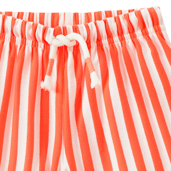 Mädchen Sweatshorts mit Streifen