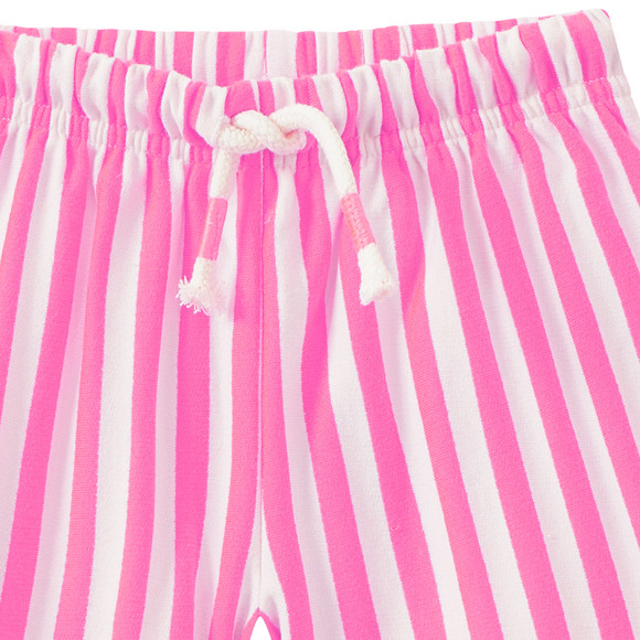Mädchen Sweatshorts mit Streifen