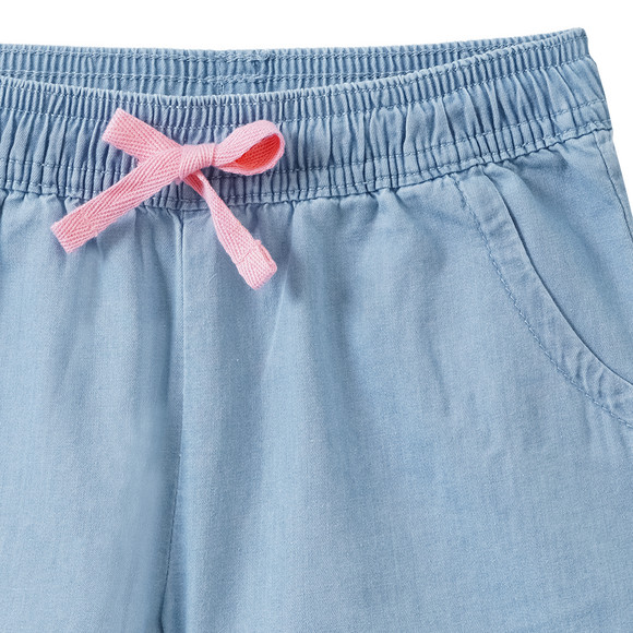 Mädchen Shorts in Denim-Optik