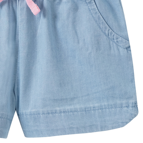 Mädchen Shorts in Denim-Optik