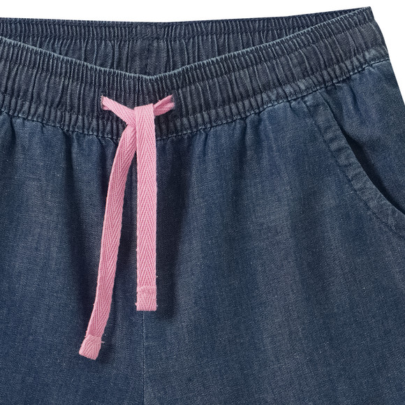 Mädchen Shorts in Denim-Optik