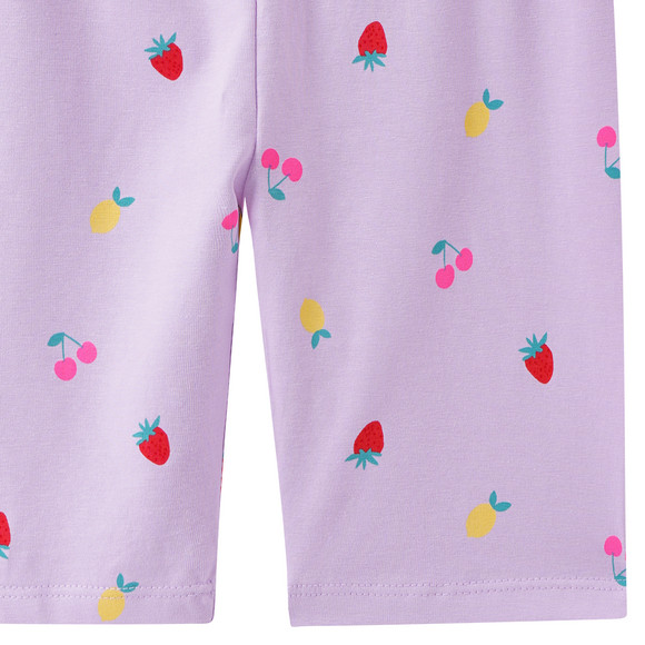 Mädchen Radler mit Allover-Print