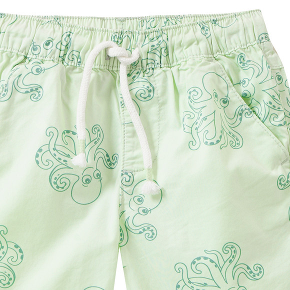 Jungen Shorts mit Kraken-Motiven