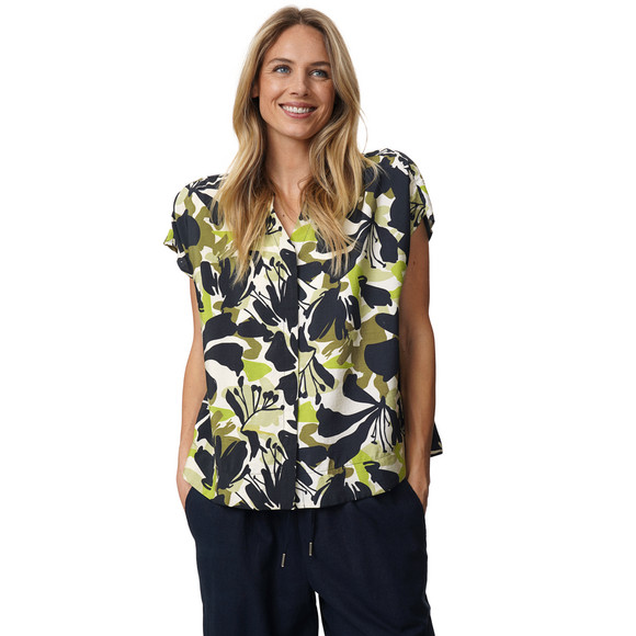 Damen Bluse mit Allover-Muster
