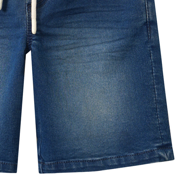 Jungen Jeansshorts mit Tunnelzug