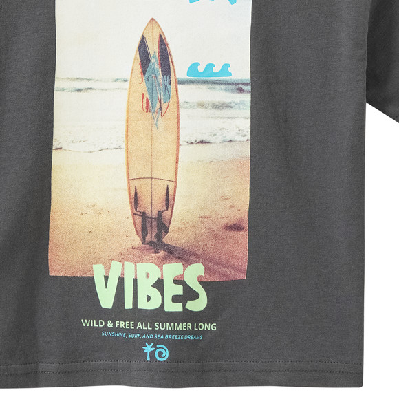 Jungen T-Shirt mit Foto-Print
