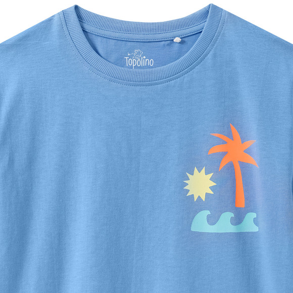 Jungen T-Shirt mit Foto-Print
