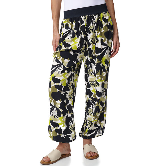 Damen Hose mit Webbund