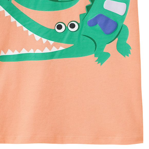 Kinder T-Shirt mit Krokodil-Motiv