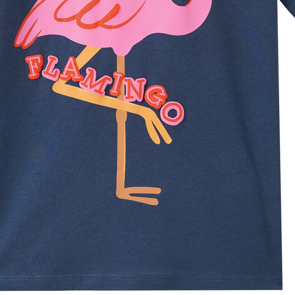 Kinder T-Shirt mit Flamingo-Motiv
